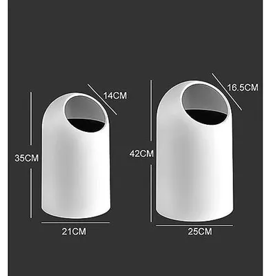 Image de Poubelle sans couvercle, style nordique, minimaliste, 10L/14L