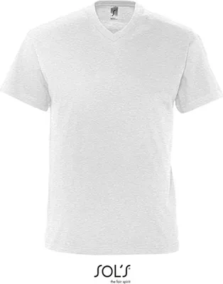 Obrázek produktu pro SOLs 11150 | Pánské tričko s krátkým rukávem Victory - barva: Ash (Heather) - velikost: 3XL