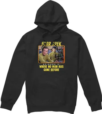 Immagine prodotto di Star Trek - Felpa con cappuccio "Episode 2" per uomo TV8345 (L) (Nero)
