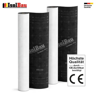 Unterspannbahn Dach 150g/m² Unterdeckbahn 150m² - 2 Rollen 1,5 x 50m SPB 150