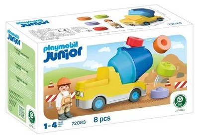Zdjęcie produktu dla PLAYMOBIL Junior 72083: Betonarka