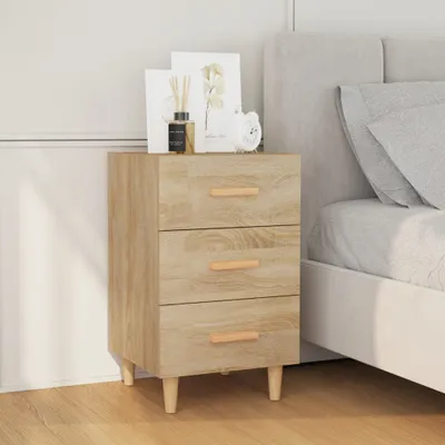 Produktbild von Nachttisch Sonoma-Eiche 40x40x66 cm Holzwerkstoff , Nachttische & -schränke Design 2024