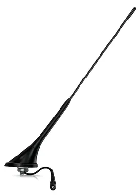 Produktbild von A101 - Autoradio Autoantenne 40cm AM FM UKW Raku 2 + Verstärker - kompatibel VW Audi Opel Ford Seat Skoda
