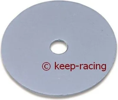 Produktbild von Unterlegscheibe für Sitze/Sitzhalter, Aluminium, 60 x 8 x 2mm, eloxiert, Farbe:titan