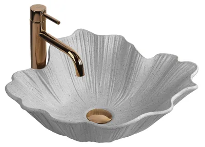 Obrázok produktu pre Rea Umývadlo Na Dosku Flower Grey