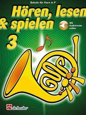 Produktbild von Hören, lesen & spielen 3 Horn in F