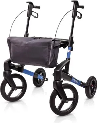 Produktbild von Rollator Olympos ATR Black Series S, OFF road wheels>>>>Farbe: ozeanblau