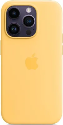 Zdjęcie produktu dla Apple Silicone Backcover MagSafe dla Apple iPhone 14 Pro - Sunglow