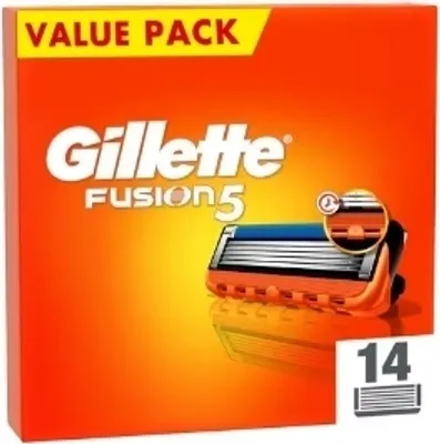Produktbild von Gillette Rasierklingen, Fusion5, 14 St