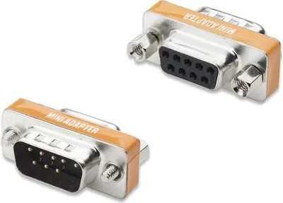 Produktbild von Nullmodemadapter, 9-pol SubD Buchse an Stecker, Good Connections®