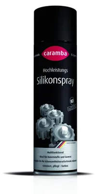 Produktbild von 1x CARAMBA Silikonspray 500ml Dose farblos geruchsarm -30/+200Grad C