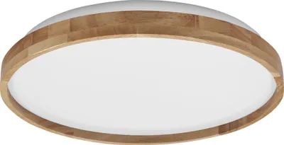 Produktbild von LEDVANCE LED-Deckenleuchte 4099854283581, mit Holzring, 24W, 1500lm, 3000K