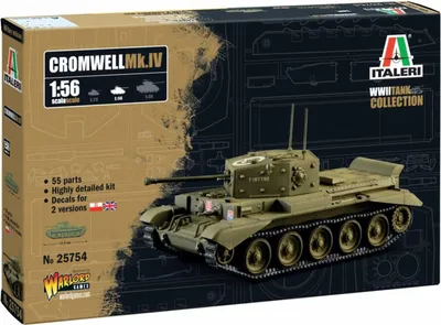 Obrázok produktu pre Model Kit tank 25754 - Cromwell Mk. IV (1:56)
