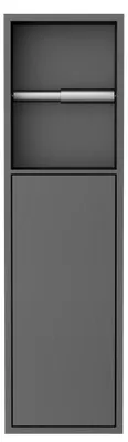 Immagine prodotto di Portarotolo a scomparsa DENBO, 600x170 mm, acciaio inox, canna di fucile