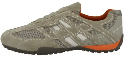 Produktbild von Geox Herren Uomo Snake L Sneakers, Beige Dk Orange, 46 EU