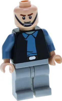 Produktbild von 1x Lego Minifigur Star Wars Rebel Fleet Trooper Torso schwarz 9509 75011 sw0427