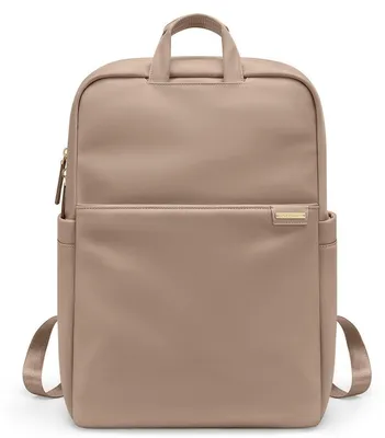 Produktbild von Damen Laptop Rucksack 17,3 Zoll Champagnerbraun Nylon Leicht Business Rucksack