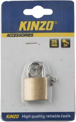 Zdjęcie produktu dla Kłódka KINZO 25 mm