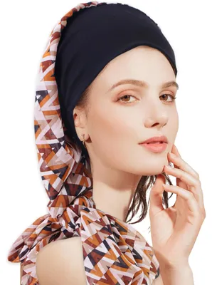 Productafbeelding van WUERKIYA Chemotherapiehoed, turban, hoofddoek, gebonden hoofdbedekking voor dames, slaapmuts