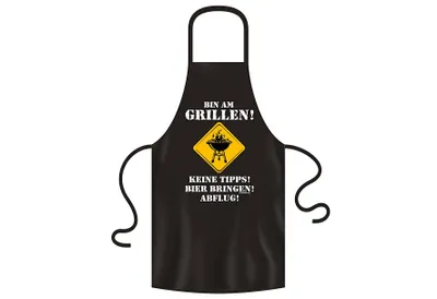 Produktbild von Grillschürze bin am Grillen 100x70cm