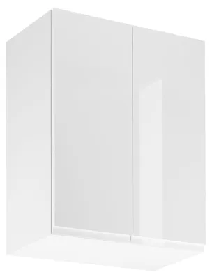 Immagine prodotto di Pensile a due ante ARBOR - larghezza 60 cm, bianco lucido / bianco