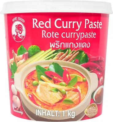 Immagine prodotto di Pasta di curry rosso tailandese 1 kg