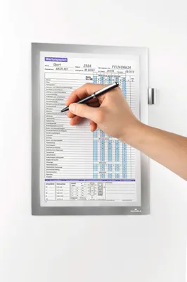Immagine prodotto di DURABLE Cornice espositiva DURAFRAME® MAGNETIC NOTE A4, Argento, 498923