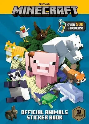 Obrázek produktu pro Minecraft Official Animals Sticker Book (Minecraft)