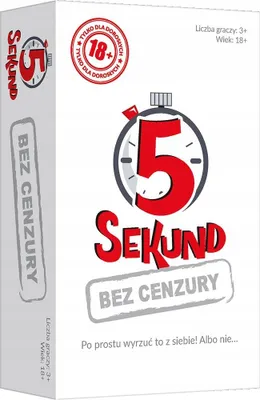 Zdjęcie produktu dla Gra 5 Sekund Bez Cenzury Reklama 01559