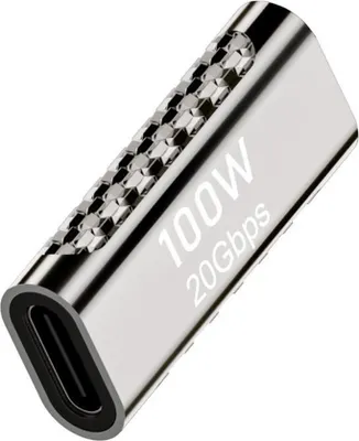 Produktbild von C57 USB-C Adapter 20Gbps 100W PD – USB Typ-C Buchse, Schnellladen & Datenübertragung für PC & Smartphone