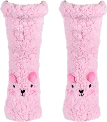 Produktbild von Frostfighter Damen Kuschelsocken Haussocken (1x Paar) ABS Sohle Wintersocken superflauschig