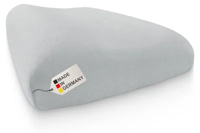 Produktbild von Frottee Bezug Nackenstützkissen 30x50 cm : Farbe Frottee - Grau