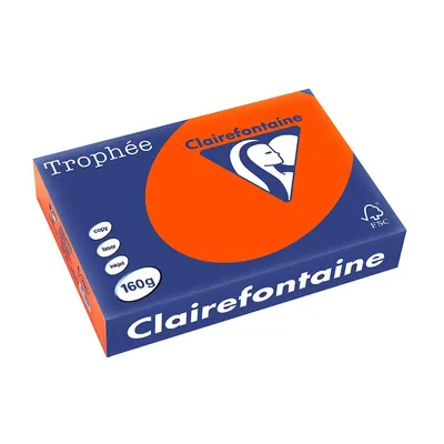 Obrázek produktu pro Clairalfa multifunkční papír Troph'e, A4, korálově červený