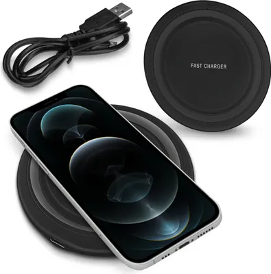 Produktbild von Schnellladestation Kabellos Apple iPhone 12 Pro Max QI Wireless 15W Ladegerät