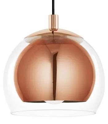 Produktbild von EGLO Rocamar, E27, IP20, Kupfer, Transparent