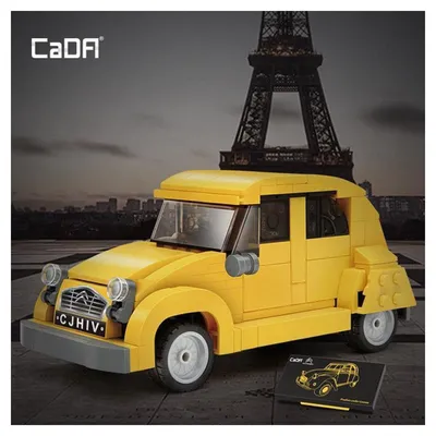 Produktbild von CaDA Bricks Citroen 2CV, Bausatz, 8 Jahr(e), 298 Stück(e)