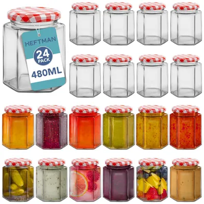 Obrázek produktu pro Sada 24 skleněných nádob s víčky, které jsou vzduchotěsné