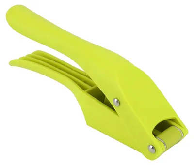Produktbild von Knoblauchpresse, vielseitig einsetzbar, 2-in-1, effizient, leicht zu drücken, ergonomischer Griff, Fleischwolf, Werkzeug für die Küche, Grün