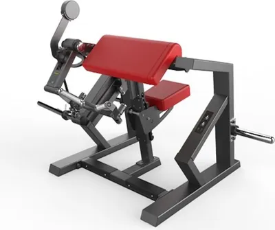 Produktbild von Stex Fitness Europe Kraftstation PLATE-LOADED Bizeps Curl Arm Training für Homegym & Fitnessstudio