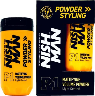 Immagine prodotto di Nishman | Polvere per capelli P1 - 20g - Opacizzante - Volume - Ultra leggero - Anti-crespo