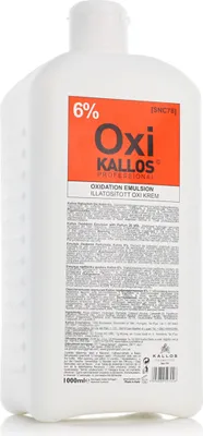 Zdjęcie produktu dla Kallos Oxidation Emulsion with Parfum 20Vol 1000ml, Kobiety, 1000 ml, Włosy zniszczone, Butelka, 1 szt.