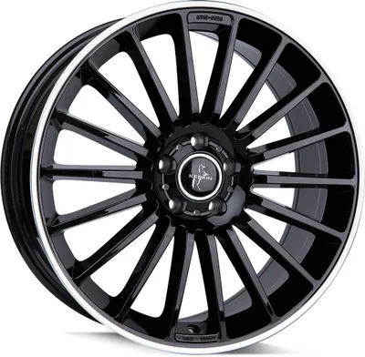 Produktbild von 18 Zoll KESKIN KT15 5x112 ET30 Alufelgen BLACK LIP POLISH