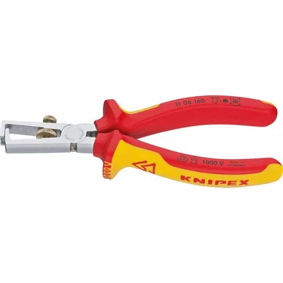 Immagine prodotto di Pinza spelafili VDE 160 mm con impugnatura ergonomica Knipex | 4003773021933