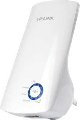 Produktbild von TP-Link 300Mbit/s-WLAN-Repeater, Netzwerksender & -empfänger, 300 Mbit/s, 10,100 Mbit/s, 10/100Base-T(X), IEEE 802.11b, IEEE 802.11g, IEEE 802.11n, 802.11b, 802.11g, Wi-Fi 4 (802.11n)