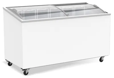 Immagine prodotto di Congelatore a pozzetto Combisteel con coperchio in vetro, 461 litri