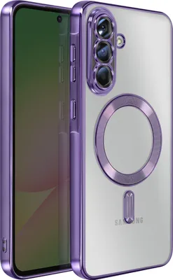 Immagine prodotto di Avizar, cover MagSafe Galaxy A56 con cornice cromata, viola