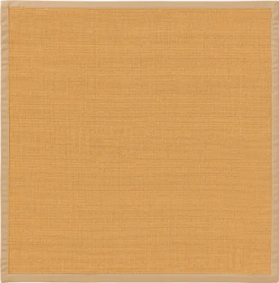 Imagen del producto de Alfombra de sisal Interiyou, color Siena Beige, 150x150 cm