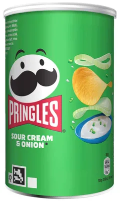Obrázek produktu pro Pringles Sour Cream and Onion Příchuť zakysaná smetana a cibule 70g