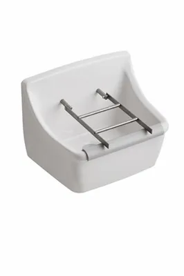 Produktbild von Geberit 300 Norma Ausgussbecken 45 x 35 cm ohne Rost Weiß