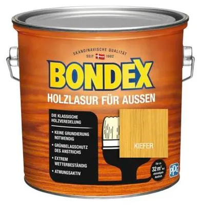 Produktbild von Bondex Holzlasur für Außen Kiefer 2,50 l - 329659